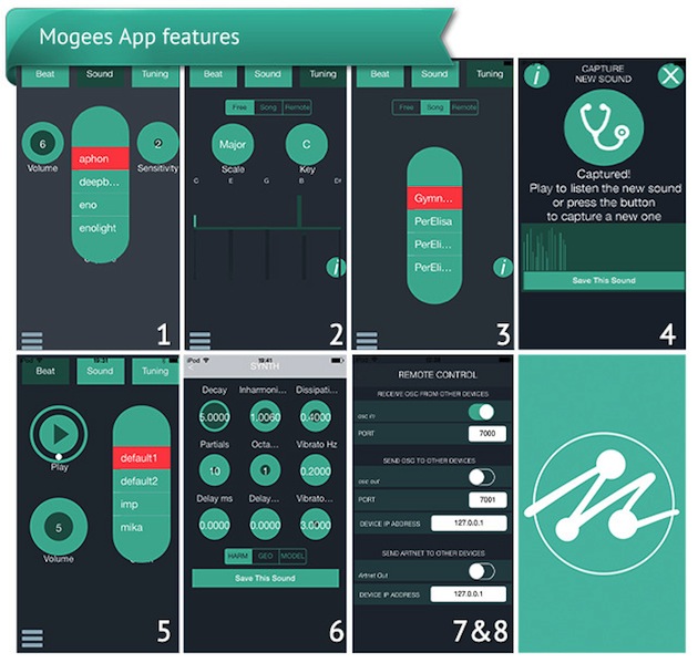 Mogees Features