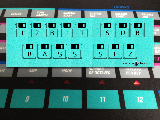 12 Bit SubBass SFZ