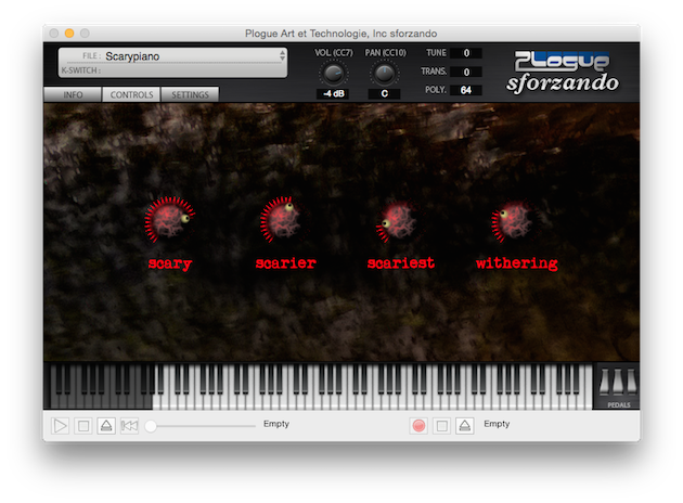 Scarypiano
